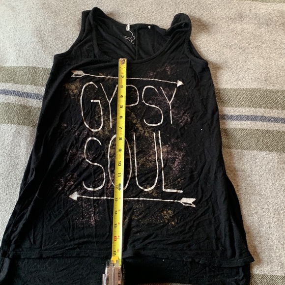 Boho Gypsy Soul high low tank M - Picture 5 of 5